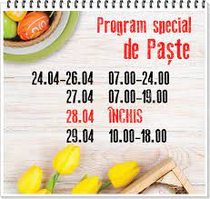 Supermarketurile din românia vor avea un program special cu ocazia sărbătorilor pascale. Program Orar Paste 2019 Si 1 Mai Lidl Kaufland Carrefour Profi Auchan Dedeman
