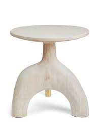 Sculptural Organic Hand Carved Bleached Ash Side Table By Casey Mccafferty Side Table Decor Side Table Walnut Side Tables