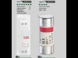 La Protection Par Coupe Circuit Domestique Cartouche Fusible Et Sectionneur Porte Fusible Youtube