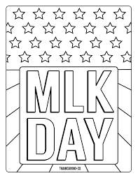 In fact, he is the only per. Share These Fun Martin Luther King Jr Coloring Pages With Your Children And Help Teach Them The Meaning Of The Holiday