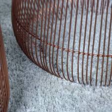Pair Of Copper Side Tables