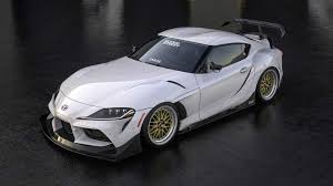 A really athletic body for the supra, yet true to its original shape. Toyota Supra Widebody Kit Fur Die Sema Sieht Heiss Aus
