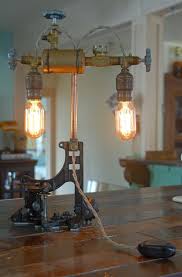 Steampunk Lamparas Industriales Lamparas De Mesa Diseno Industrial