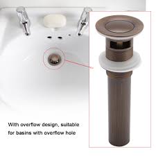 bathroom drain assembly image of