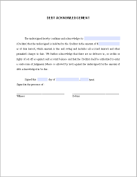 Debt Acknowledgement Letter Free Fillable Pdf Forms Letter Sample Business Letter Sample Job Cover Letter