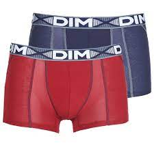 Les sportifs, pour qui il est fondamental d'évacuer la transpiration, apprécient particulièrement le dim 3d flex air. Dim 3d Flex Air X 2 Marine Bordeaux Fast Delivery Spartoo Europe Underwear Boxer Shorts Men 26 50