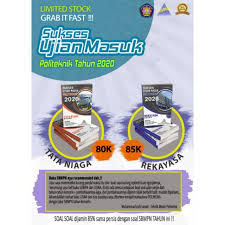 Soal spa tata niaga polines 2017 limigroup. Buku Sukses Masuk Politeknik Negeri 2021 Rekayasa Shopee Indonesia
