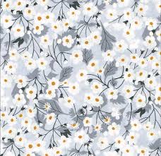 Liberty Print Edifiprint Pattern Mitsi Grey Liberty Mustard Grey Liberty Of London Fabric Liberty Print Fabric Liberty Fabric