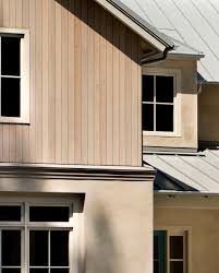 The styrofoam isn't strong enough to support the stucco. Stucco And Wood Siding Houzz