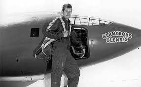 Legendary test pilot chuck yeager—the first man to break the sound barrier and live to tell the tale. Oct 14 1947 Yeager Machs The Sound Barrier Wired