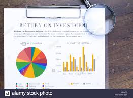 Return On Investment Analysis Document With Rainbow Pie