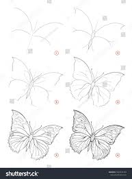 How To Draw Sketch Of Beautiful Fantastic Butterfly Creation Step By Step Pencil Drawin Butterfly Art Painting Flower Art Drawing Art Drawings Sketches Simple