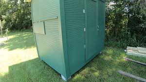 You can make a lot of adjustments to my design so it suits your needs. Ep 16 Deer Blind Build 6x8 Shooting House Youtube