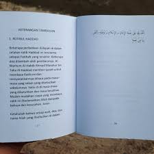 Beliau adalah seorang yang sholeh dan bergelar wali qutub serta diakui keluasan dan kedalaman ilmunya diseluruh. Cod Live Ijazah Kubro Buku Kitab Rotibul Haddad Wirdul Latif Habib Abdulloh Bin Alawi Al Haddad Shopee Indonesia