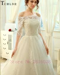 Kaufen preiswerte günstige brautkleider und brautmode mit erstklassiger qualität nach maß.bei milanoo gibt es mehr als 800 wunderschöne brautkleider styles.shoppen sie jetzt ihre trauhafte. Tumblr Luxus A Line Koniglicher Zug Appliques Hochzeitskleid 2016 Herbst Halb Brautkleid Glamorous Boot Ausschnitt Vestido De Noiva Vertrieb Vestido De Noiva De Noivabridal Gown Aliexpress