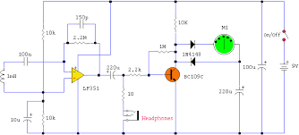 The relative field intensity is displayed on the. Emf Detector Circuit Types And Its Applications