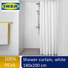 Free delivery and returns on ebay plus items for plus members. Ikea Shower Curtain Bathroom Curtain Thicken Peva Eva Polyester Fabric Waterproof Shopee Singapore