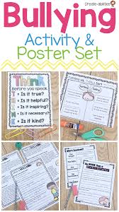 Bullying Activities Role Plays And Poster Set Use This Resource With Your 2nd 3rd 4th 5th Or 6th Grade C Bullying Activities Feelings Activities Bullying