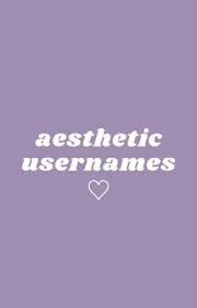 (no aesthetic usernames please) aesthetic clothing brand name! Aestheticusername Stories Wattpad