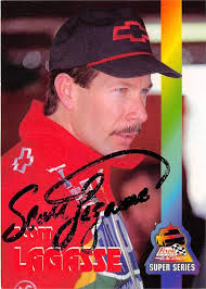 Scott Lagasse autographed Trading Card (Auto Racing) 1995 Finish Line Super  Series #7
