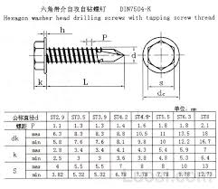Din7504 K Stainless Hex Flange Head Self Drilling Screws View Self Drilling Screws Lana F Product Details From Qingdao Rainar Intl Trade Co Ltd