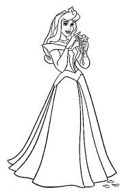 Free raspberry coloring pages pictures. Princess Aurora Count Her Luck In Sleeping Beauty Coloring Page Color Luna