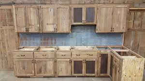 Rustic cabinets are perfect for various designs, from farmhouse to bohemian. Buy Hand Crafted Reclaimed Rustic Kitchen Cabinets Made To Order Made To Order From Heartland Woodworking And Furniture Custommade Com