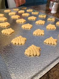 In large bowl, with mixer on low speed, beat brown spritz cookies are a holiday classic cookie recipe! The Farm Stand Spritz Cookies 1 Cup Butter Softened Facebook