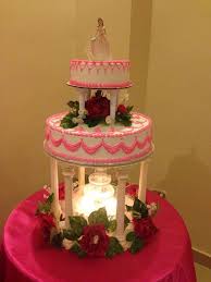 Mis 15 Staircase Wedding Cake Wedding Cake Roses Cake Designs Birthday