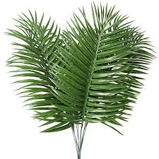 Check spelling or type a new query. Jiatair Artificial Palm Tree Leaves Tropical Plants Faux Fake Palm Frond Plant Artificial Plants Greenery Flowers For Home Kitchen Party Arrangement Wedding Decorations Pack Of 12 Pricepulse