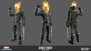 Ghost Rider Modern Costume By Gokugod22 Deviantart Com On Deviantart Ghost Rider Marvel Heroes Game Marvel