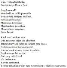Artikel ini akan memberi beberapa contoh puisi anak sekolah yang bisa memberi gambaran tentang konten puisi anak. Puisi Ulang Tahun Sekolah Cara Golden
