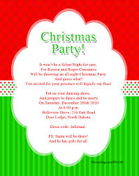 Engagement party bridal & wedding shower bachelorette party bachelor party rehearsal dinner. Christmas Party Invitation Wordings Wordings And Messages