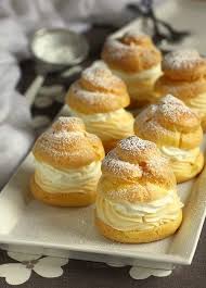 Ingredients Pate A Choux Voir La Recette Creme Patissiere Voir La Recette Creme Chantilly Sucre Glace Preparati Cake Baking Recipes Dessert Recipes Desserts