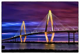 Maybe you would like to learn more about one of these? Ravenel Bridge At Sunset Charleston Sc 30 Seconds Cable Stayed Bridge Google Street View Sunset