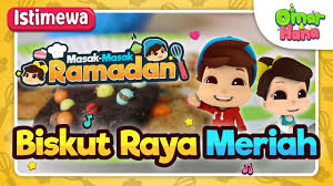 Lagu 'oh, meriahnya raya!' oleh siti nordiana dan omar & hana. Omar Hana Masak Masak Ramadan Biskut Raya Meriah Youtube