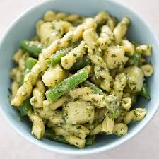 Pasta With Pesto Potatoes And Green Beans Cook S Illustrated Recipe Pasta With Green Beans Green Beans Potato Pasta