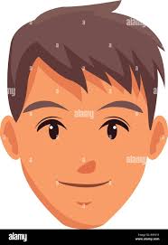cute man face cartoon Stock Vector Image & Art - Alamy