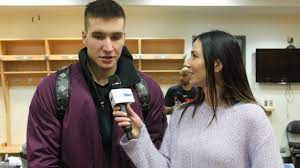 Born 18 august 1992) is a serbian professional basketball player for the atlanta hawks of the national basketball association (nba). She Is The Only One Who Managed To Enter Into Bogdan S Dressing Room Serbian Journalist From Toronto Fascinated With Bogdanovic Video Telegraf Rs