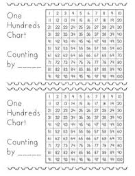 One Hundreds Chart Half Page By Pineapples And More Tpt