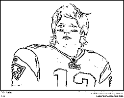 Tom Brady Coloring Yahoo Image Search Results Football Coloring Pages New Year Coloring Pages Coloring Pages
