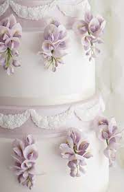 Wisteria Sugar Flower Tutorial Sugar Ruffles Sugar Flowers Tutorial Sugar Flowers Ruffle Wedding Cake