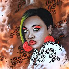 Gwada Graff, Painting by Frédéric Morelli