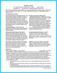 business analyst resume