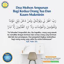 Sedangkan mendoakan kedua orang merupakan hanya salah satu jalan anak untuk berbakti kepada kedua orang tuanya. Doa Mohon Ampunan Bagi Kedua Orang Tua Dan Kaum Mukminin Ponpes Yatim Darul Marhamah Lil Aytam