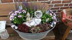 Bepflanzte Zinkwanne Garten Zinkwanne Bepflanzen Garten Deko