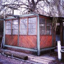 Vintage Image Of The 4x4 Military Shelter Designed In 1939 By Jeanprouve That Was Used As A Gatekeeper S Hut At The Ferembal Plant In Nancy Design Designmia