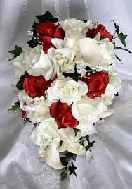 Apple Red White Or Ivory Calla Lily Bridal Cascade Bouquet Silk Wedding Flowers Silk Flowers Wedding Red Bridal Bouquet Calla Lily Bridal