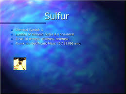 Maybe you would like to learn more about one of these? Ppt Sulfur Powerpoint Presentation Free Download Id 6787796