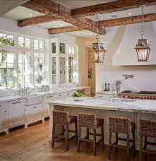 On the one hand, it is visually beautiful. Friday Favorites The Charm Of French Farmhouse Kitchens French Farmhouse Kitchen Farmhouse Kitchen Design Country Kitchen Designs